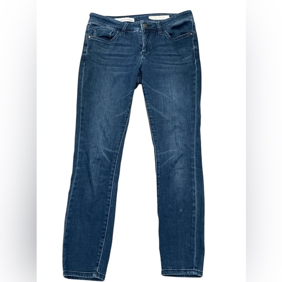 Pilcro STET Anthropologie Classic Blue Women's Stretch Denim Jeans  SIZE 28 - Picture 1 of 5